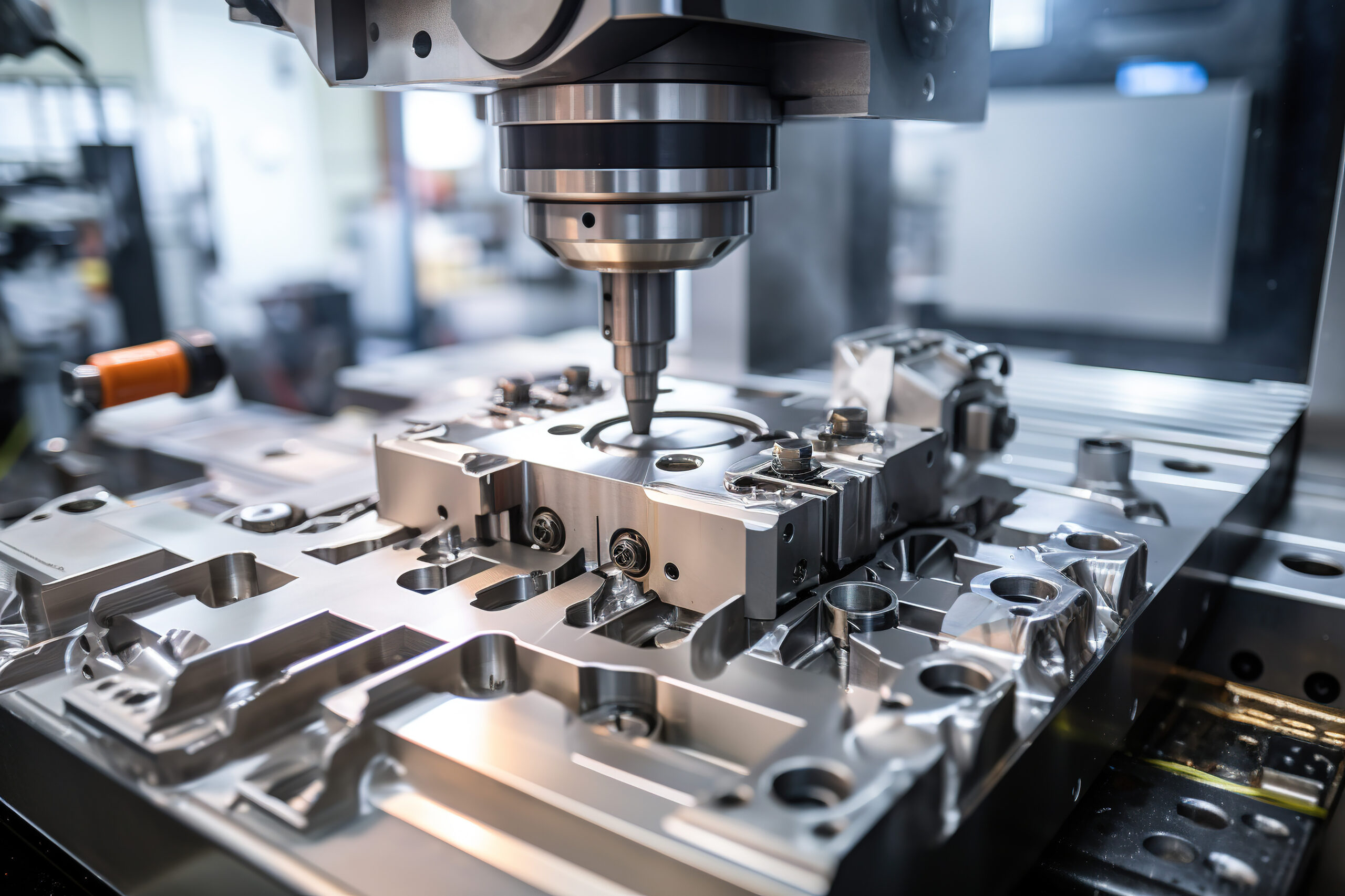 CNC machining of precision aerospace components